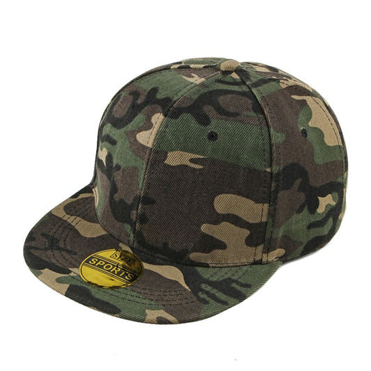 Classic Camouflage Snapback Cap