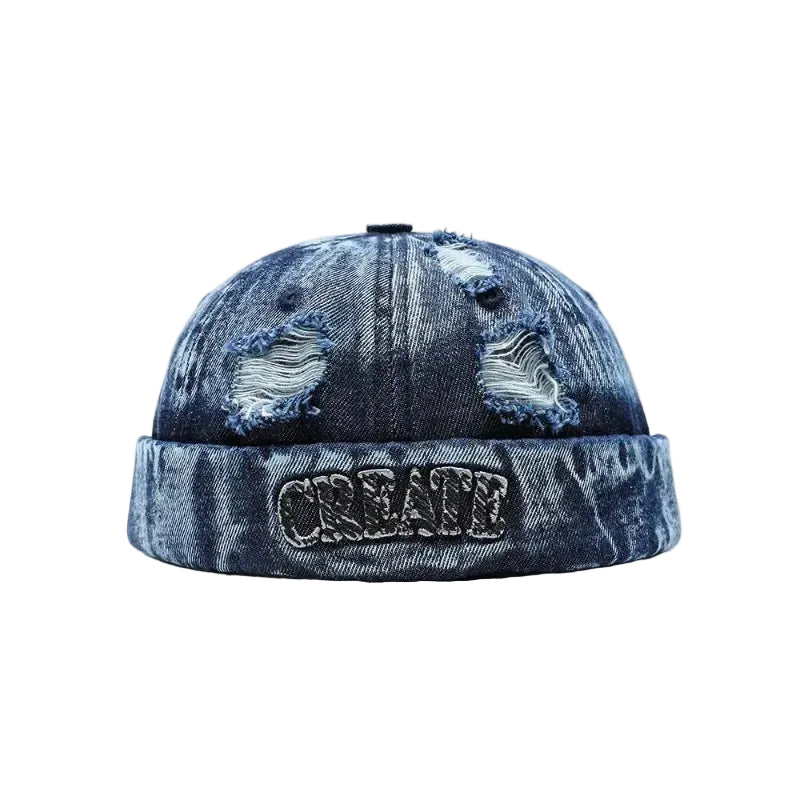 brimless-hat-worn-scratched-unisex-retro-adjustable