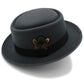 Crosby Feathers Wool Porkpie Hat