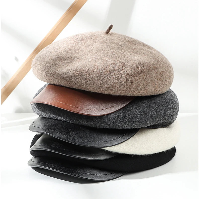 female-woman-vintage-warm-hat-elastic