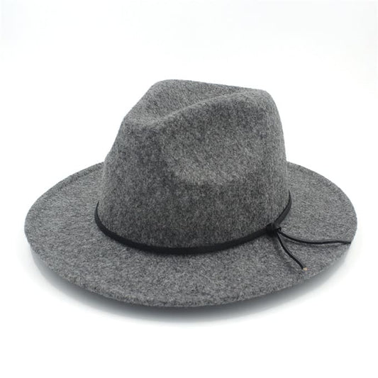 Dennis Plain Wool Fedora Hat