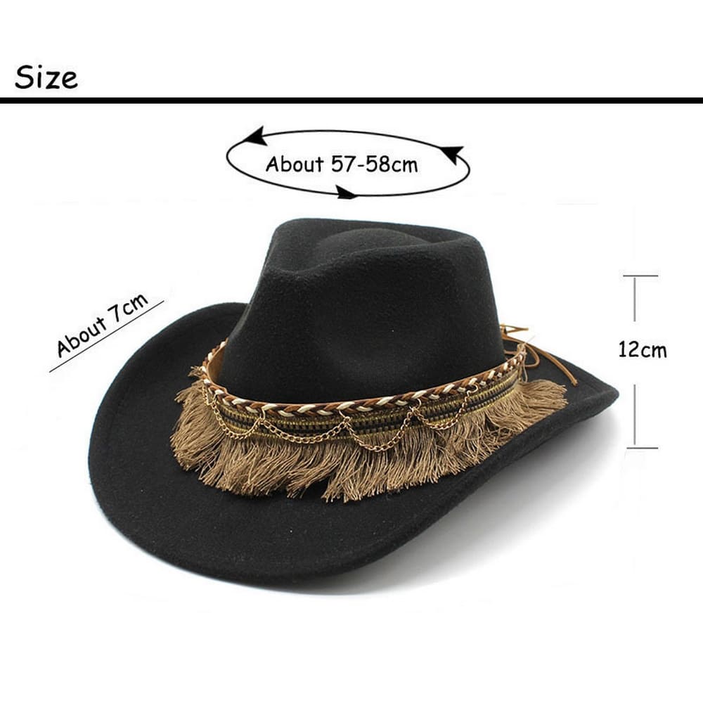 Echuca Wool Cowboy Hat