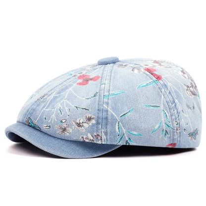 unisex-vintage-summer-flower-cotton-headwear