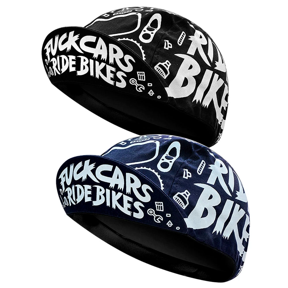 Fuck Cars Ride Bikes Cycling Cap