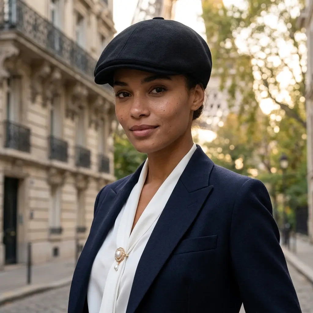 6-Panels-Cotton-Flat-Cap-Ghelter