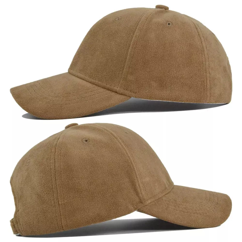 Suede baseball cap wholesale sales