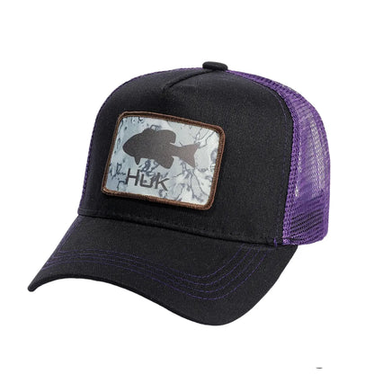 HUK Chapeau de camionneur en maille pour homme | Chapeau de HUK Chapeau de camionneur en maille pour homme | Chapeau de