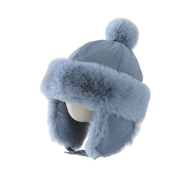 children-vintage-retro-warm-fluffy-headwear