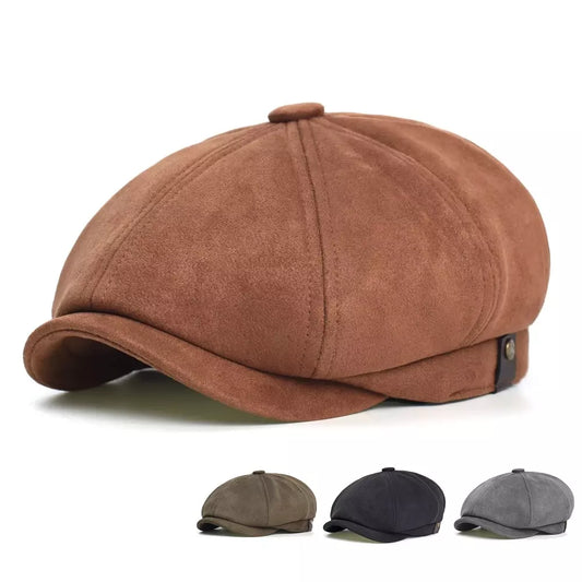 newsie-bakerboy-paperboy-cabbie-hat-vintage