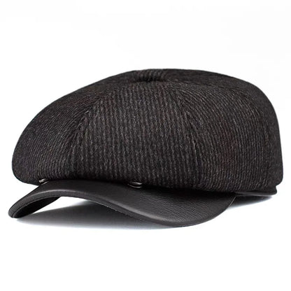 men-women-vintage-retro-newsie-bakerboy-paperboy-cabbie-hat-sheepskin