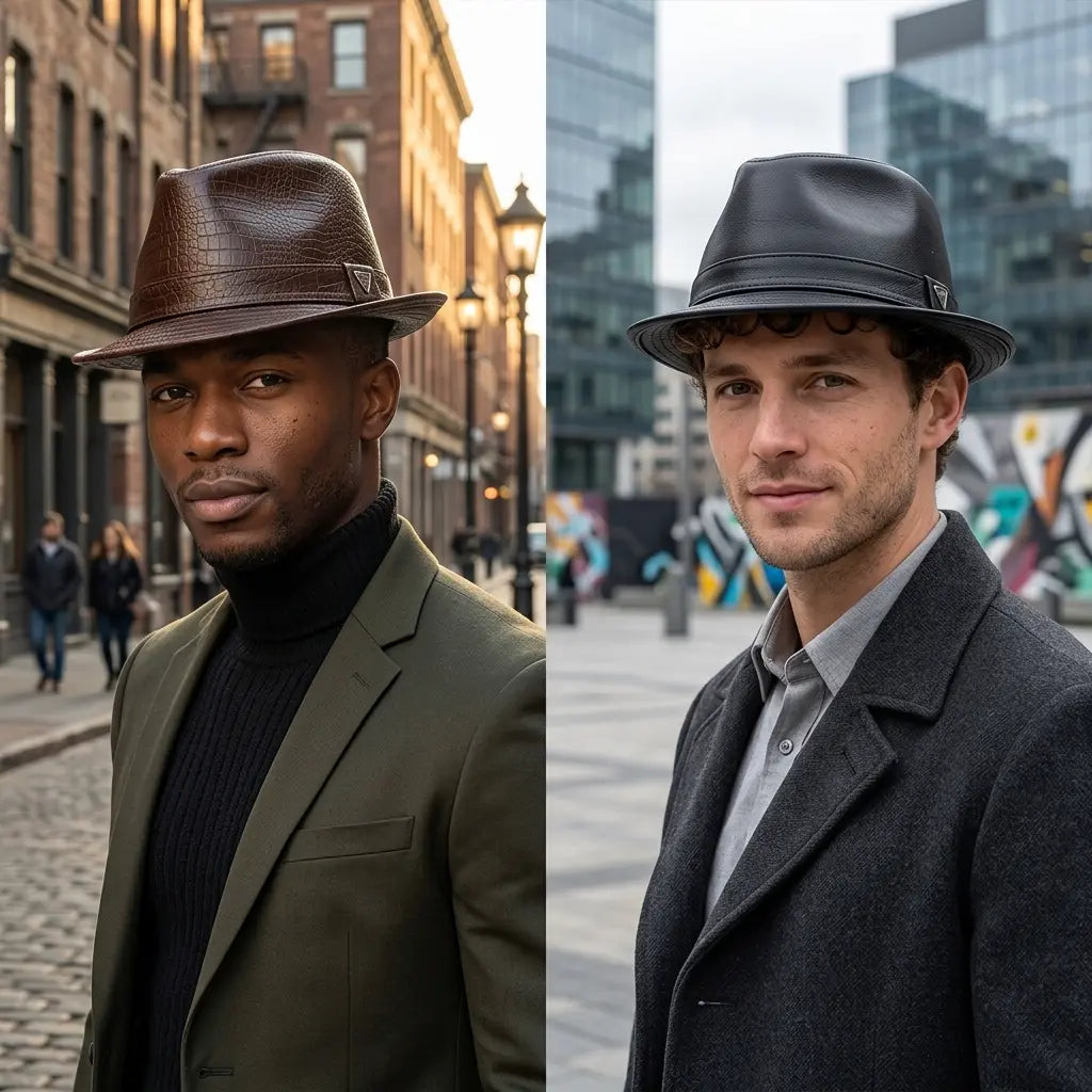 men-women-sleek-polished-fedora-urban-cap