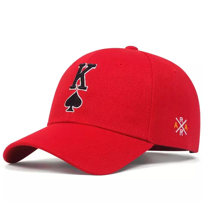 King Of Spades Poker Baseball Cap - Main Image
