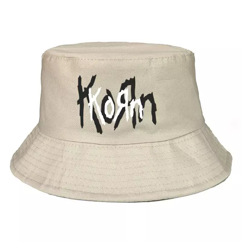 Korn Metal Rock Bucket Hat Fisherman Hat Ghelter