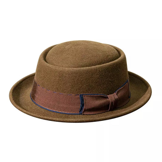 Lancashire Vintage Wool Porkpie Hat