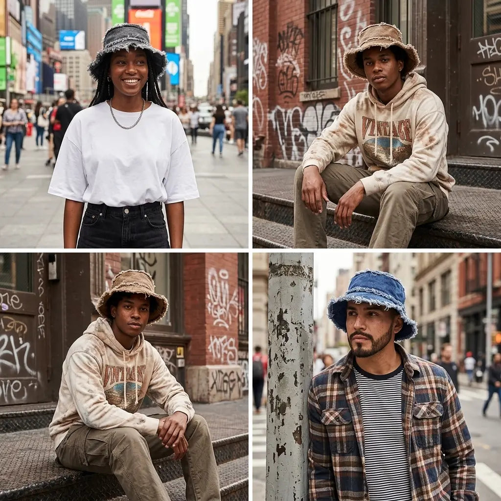 men-women-vintage-distressed-casual-fisherman-headwear