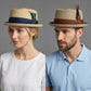 Sun-beach-headwear-unisex-vegetable-fibre-breathable-short-brim-handwoven