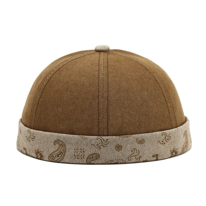 Cotton-adjustable-brimless-hat