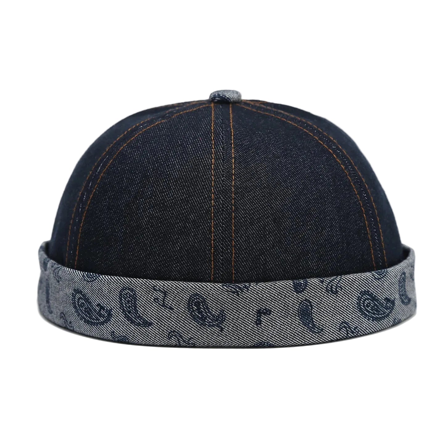 Cotton-adjustable-brimless-hat