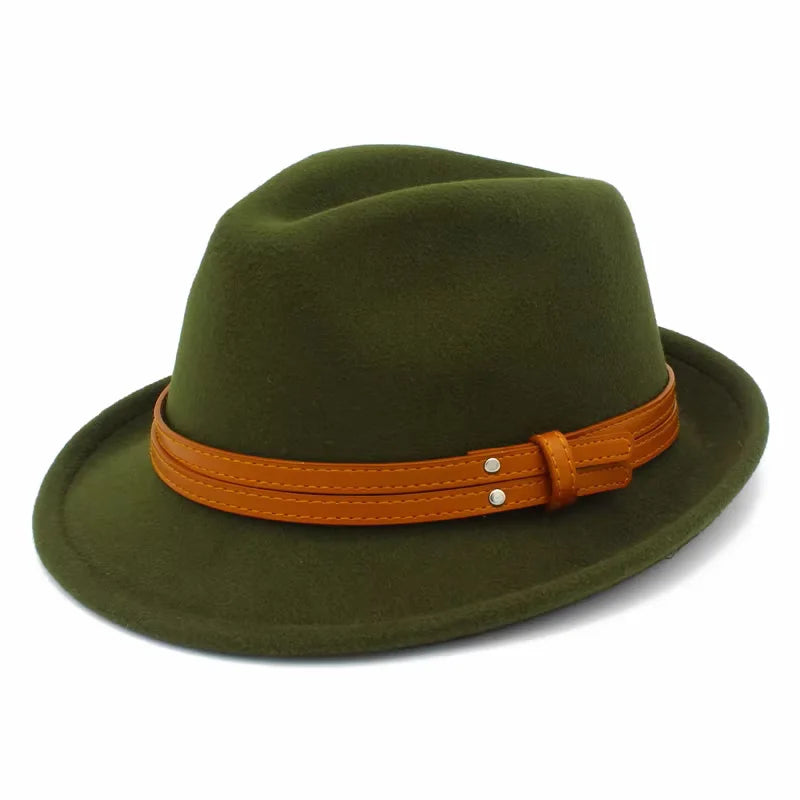 Men-Women-Winter-Ghelter-Retro-Plain-Jazz-Vintage-Fedora