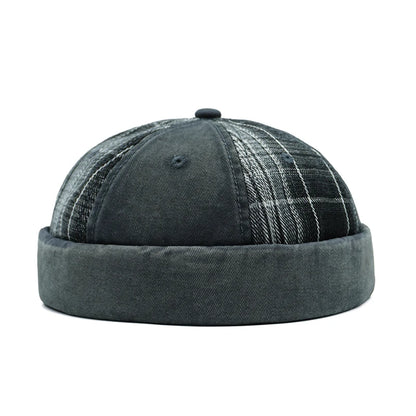 men-women-vintage-retro-casual-plaid-hat