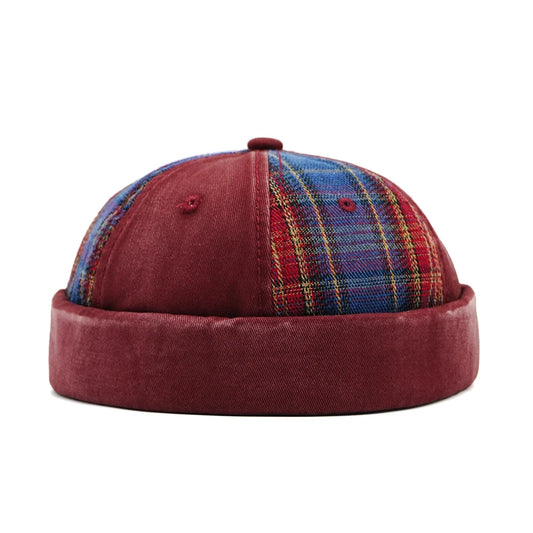 men-women-vintage-retro-casual-plaid-hat