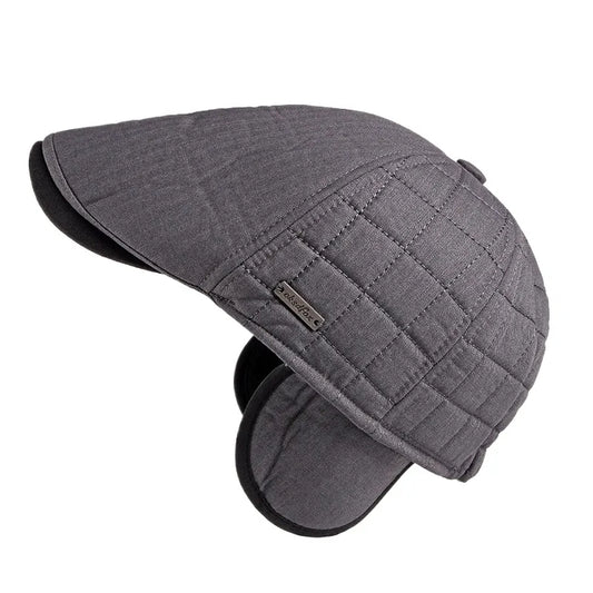 men-quilted-insulated-vintage-flat-hat