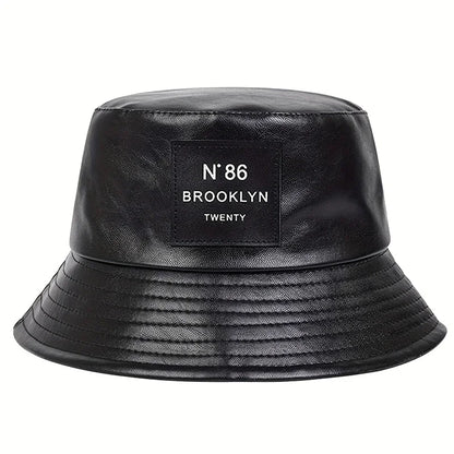 Nº86 Brooklyn Twenty Leather Bucket Hat | On Sale Fisherman Hat