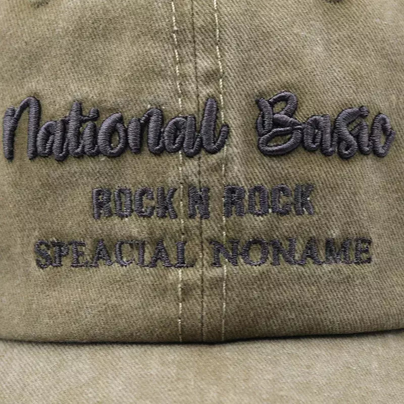 National Basic Cotton Baseball Cap