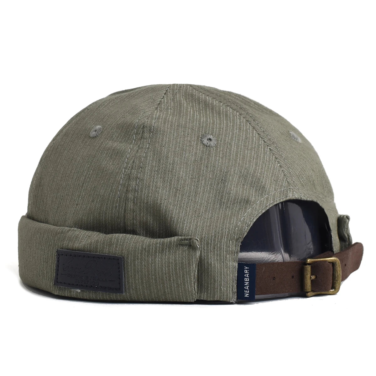 Docker Cap Neanbary Brimless Cotton Docker Cap | Adjustable Retro Brimless Hat ...