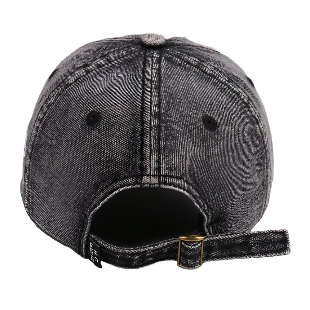 Never Give Up Scratched Baseball Cap | Inspirational Distressed Dad Hat –  Ghelter