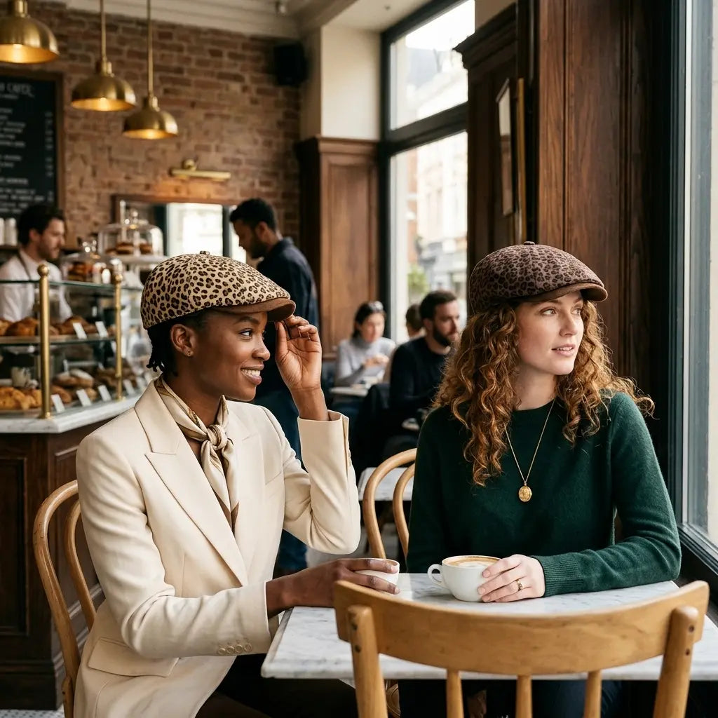 female-vintage-retro-animal-newsie-bakerboy-paperboy-cabbie-hat