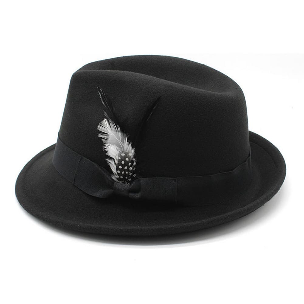 Nimes Feathers Trilby Hat