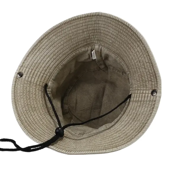 Mil-Tec Military Style Boonie Hat – Wide Brim, 3-Color Desert Camo, Cotton, Size 7