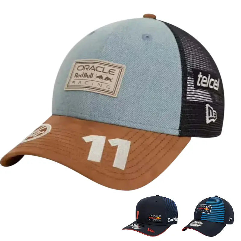 Oracle Red Bull 11 Racing Trucker Cap | Baseball Cap – Ghelter