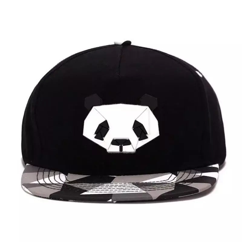 Panda Rim Cap Panda Bear Origami Snapback Cap | On Sale (33% Discount) – Ghelter