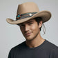 western-hat-tribal-belt-native-vintage