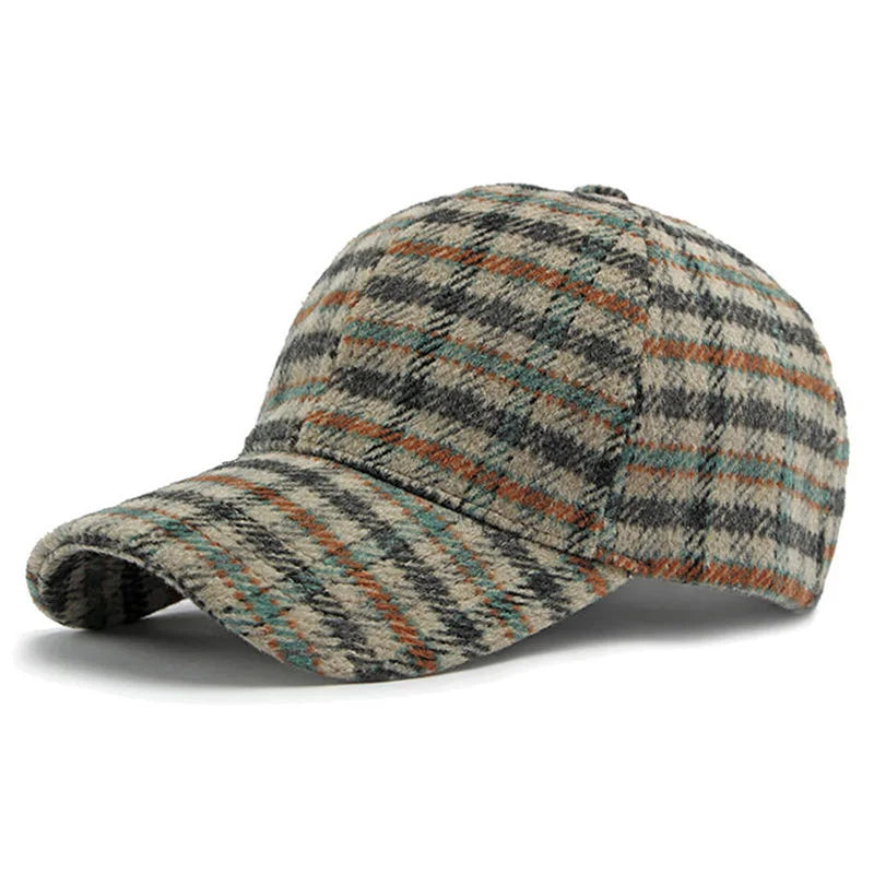 men-women-summer-retro-classic-plaid-hat