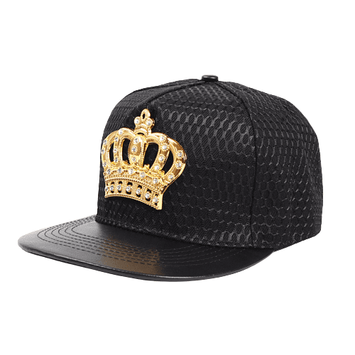 Royal Crown Snapback Cap