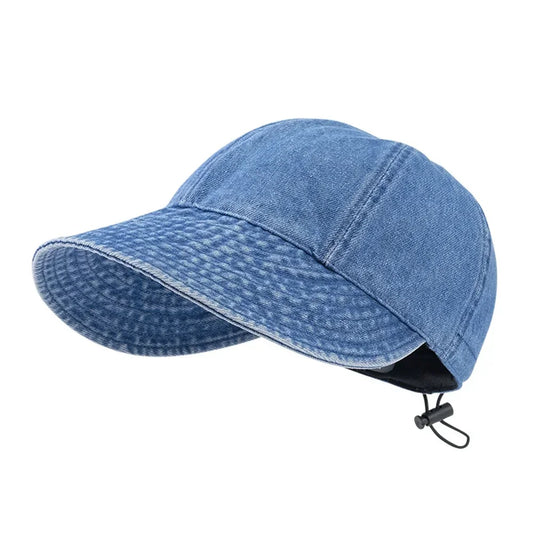 men-women-vintage-retro-adjustable-denim-Sun-hat