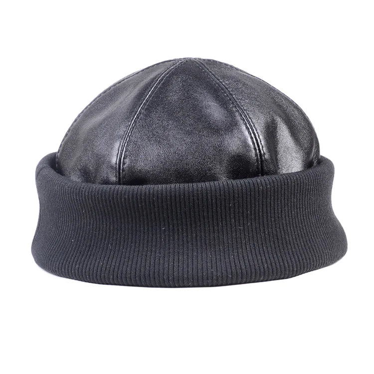 brimless-hat-inner-lining-warm-cold-protection-beanie-black