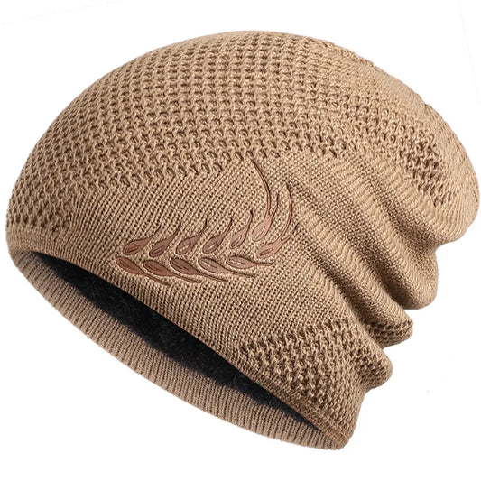Spike Winter Lined Knitted Beanie