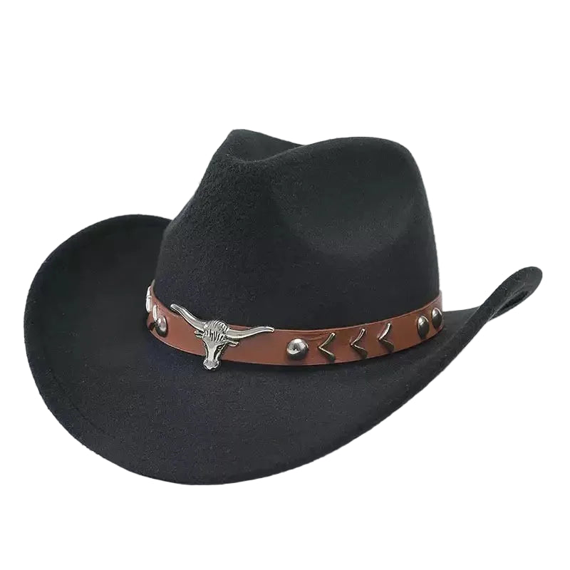 Silver Buffalo Felt Cowboy Hat