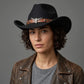 Silver Buffalo Felt Cowboy Hat