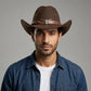 Silver Buffalo Felt Cowboy Hat