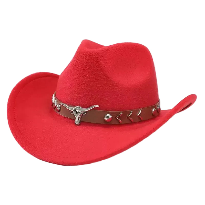 Silver Buffalo Felt Cowboy Hat