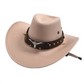 Silver Horns Suede Cowboy Hat