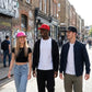 Smile Plain Cotton Snapback Cap