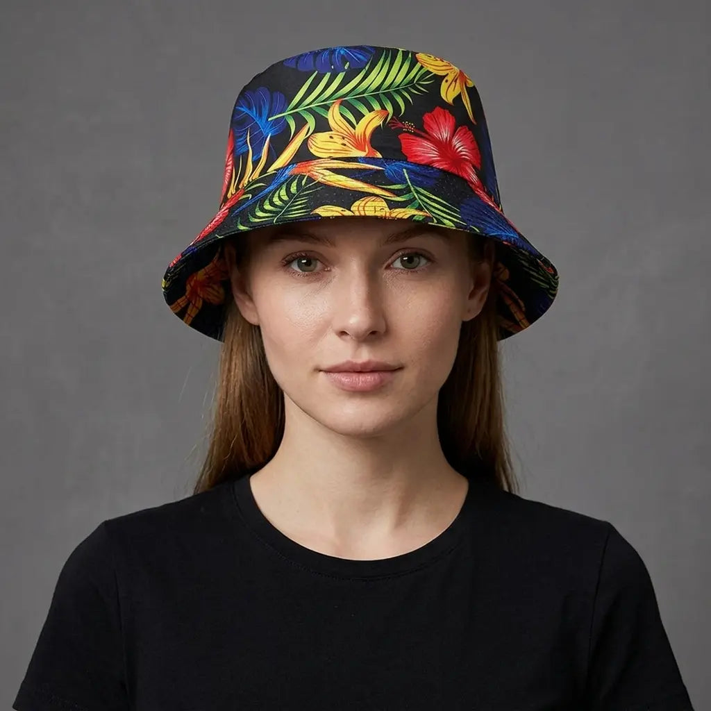 fisherman-headwear-flowers-breathable-men-women-unisex