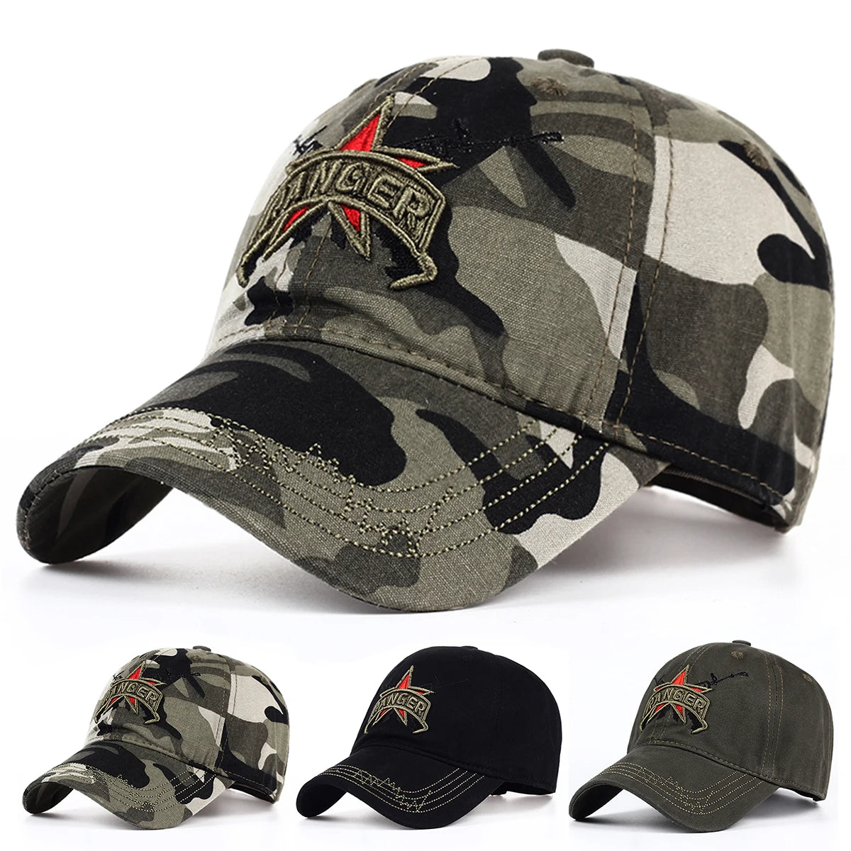 Star Ranger Explorer Baseball Cap | Outdoor Sports Hat – Ghelter