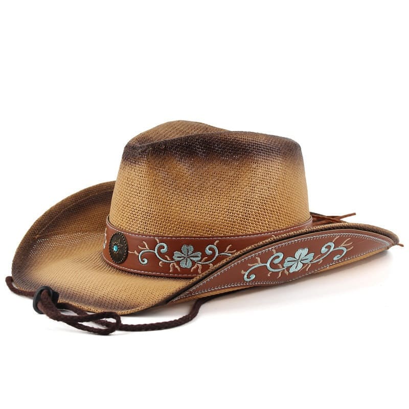 Starr Vintage Floral Cowboy Hat